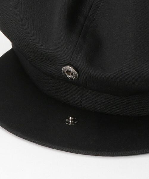 BEAUTY&YOUTH UNITED ARROWS（ビューティーアンドユースユナイテッドアローズ）の「＜COMESANDGOES（カムズアンドゴーズ）＞ GD/CASQUETTE/キャスケット □□（キャスケット・メンズ・ブラック・FREE）」の6枚目の写真