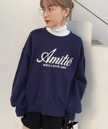 ビックシルエットロゴ刺繍スウェット