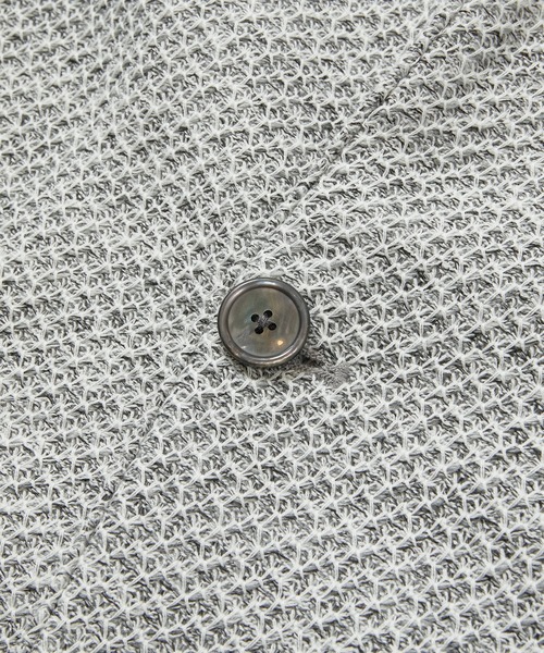 MEN'S BIGI（メンズビギ）の「ムリネジャガードスタンドカラージャケット（ブルゾン・メンズ・グレー/ブルー・02/04/01/03）」の10枚目の写真