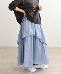 SUSTAINABLE アシメティアードスカート