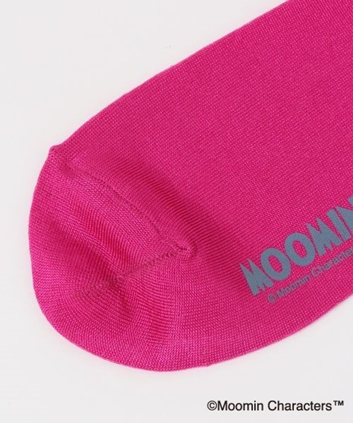 studio CLIP（スタディオクリップ）の「ポイントジャガードソックス〔MOOMINコラボ〕（ソックス/靴下・レディース・ブルー/ピンク/グリーン・FREE）」の9枚目の写真