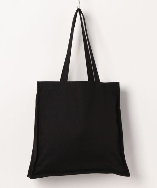 KANGOL（カンゴール）の「【KANGOL/カンゴール】 マチ付き キャンバス スクエア トートバッグ（トートバッグ・メンズ・ブラック/オフホワイト/ホワイト系その他/ブラック系その他・FREE）」の5枚目の写真