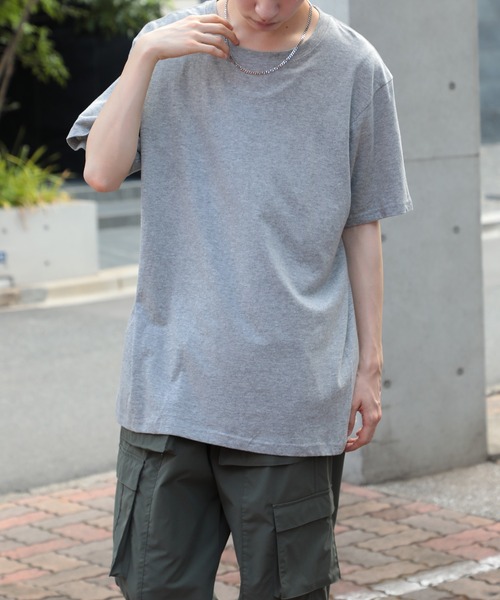 Printstar（プリントスター）の「【Printstar】4.0ｵﾝｽ BBT ライトウェイトTシャツ 半袖無地T  ※00083（Tシャツ/カットソー・メンズ・グレー/イエロー/ブラック/オレンジ/オリーブ/ホワイト・S/XL/M/L）」の3枚目の写真