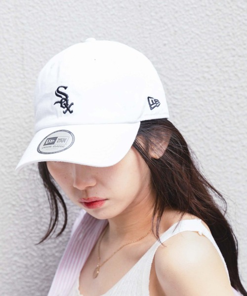 WEGO（ウィゴー）の「WEGO/NEWERA Casual Classic（キャップ・メンズ・ホワイト/ブラック/ベージュ/ネイビー・FREE）」の9枚目の写真