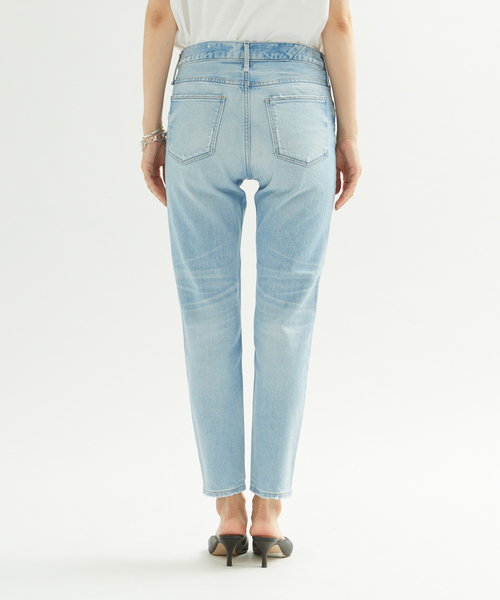 upperhights（アッパーハイツ）の「Upperhights THE STELLA2（デニムパンツ・レディース・サックスブルー・22/23/21/24/25）」の7枚目の写真