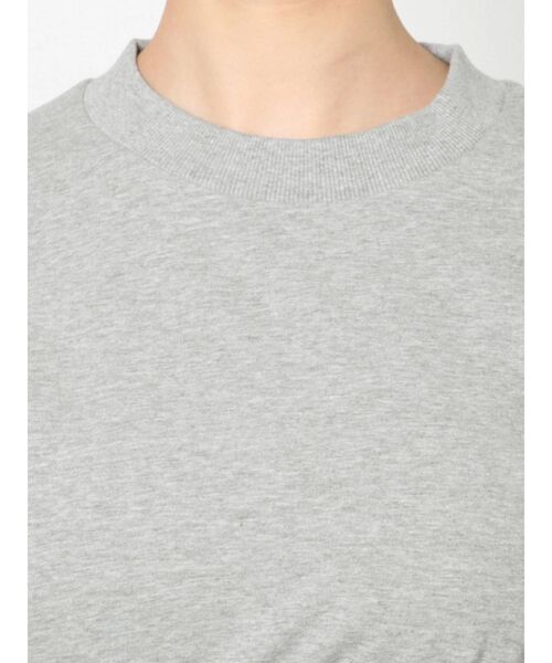 GYDA（ジェイダ）の「SIDE OPEN ハーフスリーブスウェットワンピース（ワンピース・レディース・ブラック/グレー/オフホワイト・FREE）」の9枚目の写真