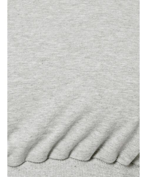 GYDA（ジェイダ）の「SIDE OPEN ハーフスリーブスウェットワンピース（ワンピース・レディース・ブラック/グレー/オフホワイト・FREE）」の4枚目の写真