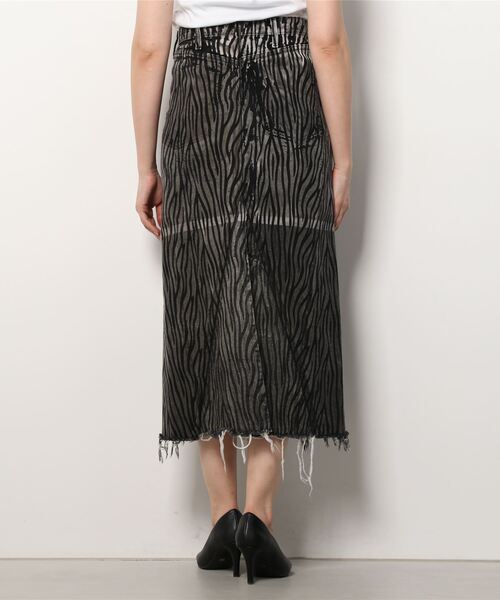 77circa(ナナナナサーカ)の「77Circa(ナナナナサーカ) circa make over print long skirt(スカート・レディース・トップグレー/グレー系その他/ミント/ダークオリーブ/ライム/シルバー系その他/ダークグレー・30/28)」の13枚目の写真