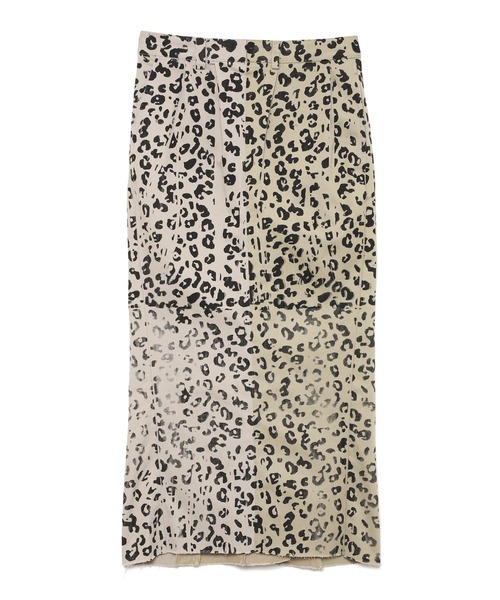 77circa(ナナナナサーカ)の「77Circa(ナナナナサーカ) circa make over print long skirt(スカート・レディース・トップグレー/グレー系その他/ミント/ダークオリーブ/ライム/シルバー系その他/ダークグレー・30/28)」の2枚目の写真