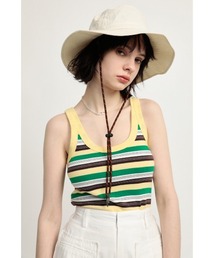 MULTI BORDER TANK マルチボーダー タンクトップ