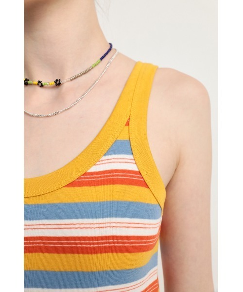 トップス MULTI BORDER TANKTOP SLY（スライ）の「MULTI BORDER TANK マルチボーダー タンク