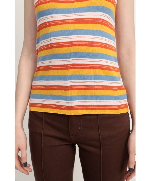 トップス MULTI BORDER TANKTOP SLY（スライ）の「MULTI BORDER TANK マルチボーダー タンク