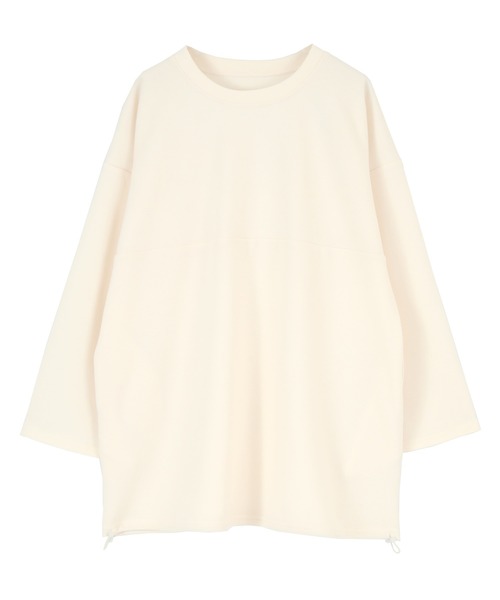 SEA DRESS(シードレス)の「ハニカムメッシュ素材ラッシュガード(ラッシュガード・レディース・ライトカーキ/オフホワイト/オレンジ系その他・FREE)」の4枚目の写真