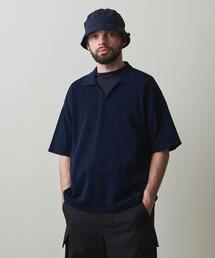 Steven Alan | ＜Steven Alan＞ TWST SHORT SLEEVE SKIPPER -LOOSE/ポロシャツ(ポロシャツ)