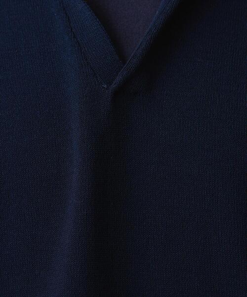 Steven Alan(スティーブンアラン)の「<Steven Alan> TWST SHORT SLEEVE SKIPPER -LOOSE/ポロシャツ(ポロシャツ・メンズ・ネイビー/オリーブ・S/M/L/XL)」の17枚目の写真