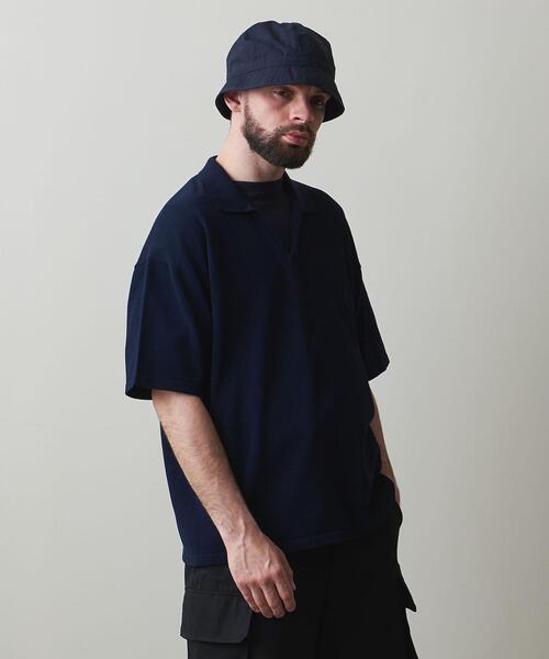 Steven Alan(スティーブンアラン)の「<Steven Alan> TWST SHORT SLEEVE SKIPPER -LOOSE/ポロシャツ(ポロシャツ・メンズ・ネイビー/オリーブ・S/M/L/XL)」の10枚目の写真