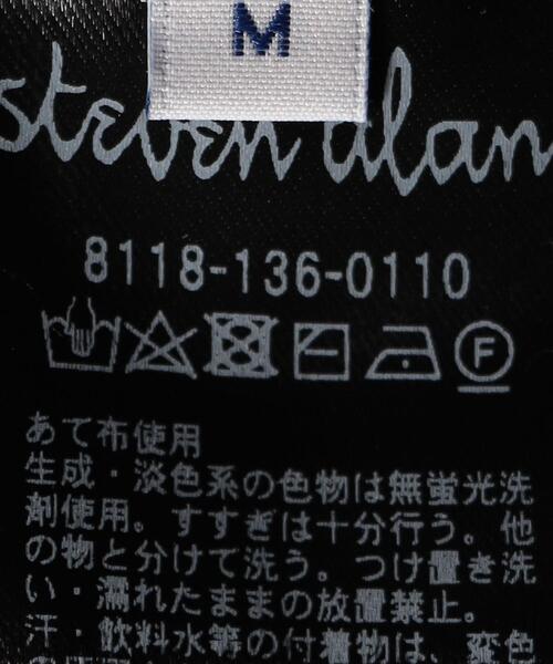 Steven Alan（スティーブンアラン）の「＜Steven Alan＞ TWST SHORT SLEEVE SKIPPER -LOOSE/ポロシャツ（ポロシャツ・メンズ・ネイビー/オリーブ・L/M/S/XL）」の11枚目の写真