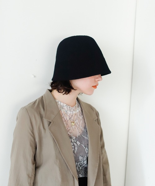 Birthday room（バースデイルーム）の「クロシェストローハット（ハット・レディース・ブラック/ベージュ/ナチュラル・FREE）」の5枚目の写真