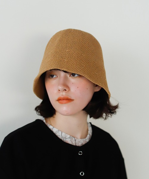 Birthday room（バースデイルーム）の「クロシェストローハット（ハット・レディース・ブラック/ベージュ/ナチュラル・FREE）」の10枚目の写真