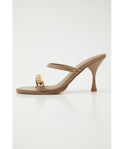 rienda（リエンダ）の「チェーンポイントサンダル（サンダル・レディース・ベージュ/ブラック/ブルー・MEDIUM/LARGE/SMALL）」の4枚目の写真