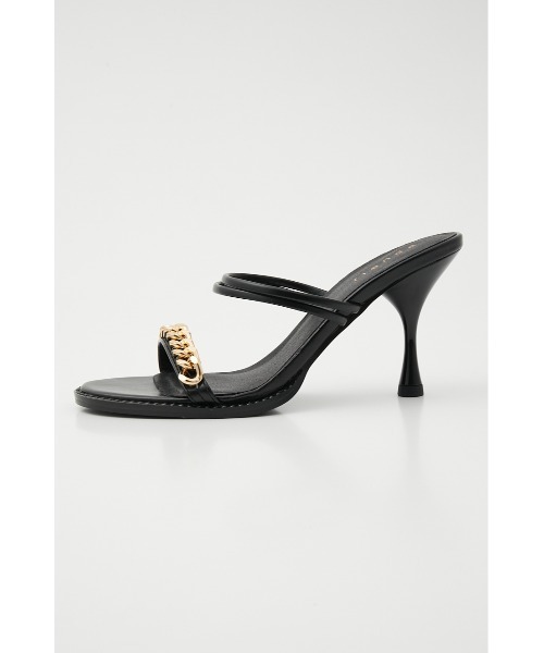 rienda（リエンダ）の「チェーンポイントサンダル（サンダル・レディース・ベージュ/ブラック/ブルー・MEDIUM/LARGE/SMALL）」の11枚目の写真