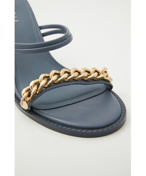 rienda（リエンダ）の「チェーンポイントサンダル（サンダル・レディース・ベージュ/ブラック/ブルー・MEDIUM/LARGE/SMALL）」の19枚目の写真