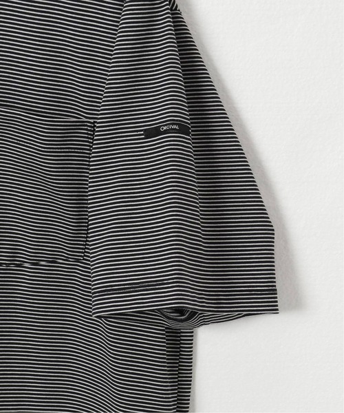ORCIVAL(オーシバル)の「【ORCIVAL / オーシバル(オーチバル)】 CREW NECK SHORT SLEEVE POCKET-T(Tシャツ/カットソー・メンズ・ブラック/ネイビー・4/5)」の7枚目の写真