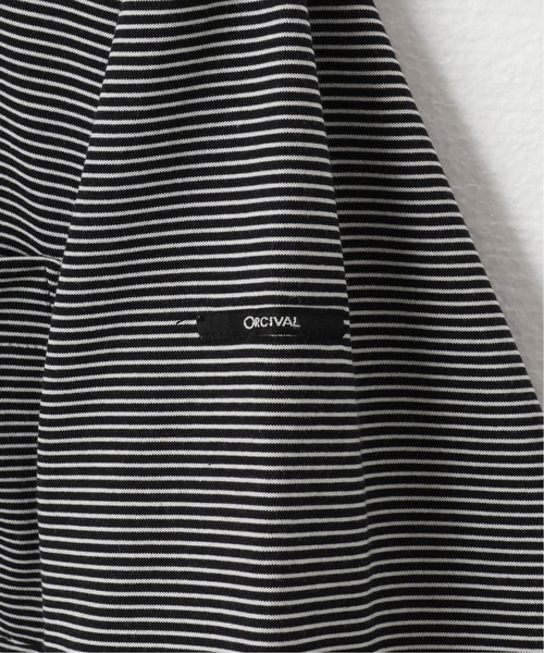 ORCIVAL(オーシバル)の「【ORCIVAL / オーシバル(オーチバル)】 CREW NECK SHORT SLEEVE POCKET-T(Tシャツ/カットソー・メンズ・ブラック/ネイビー・4/5)」の8枚目の写真