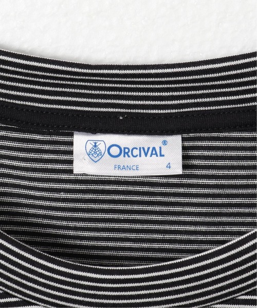 ORCIVAL(オーシバル)の「【ORCIVAL / オーシバル(オーチバル)】 CREW NECK SHORT SLEEVE POCKET-T(Tシャツ/カットソー・メンズ・ブラック/ネイビー・4/5)」の11枚目の写真