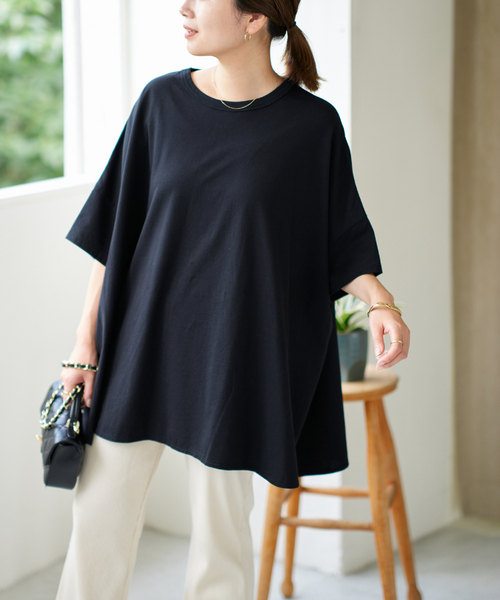 セール】ワイドポンチョTee（Tシャツ/カットソー）｜JOURNAL