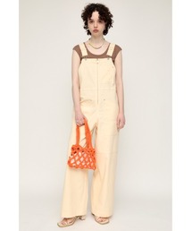 SLY | WOVEN WORK SALOPETTE ワーク サロペット(サロペット/オーバーオール)