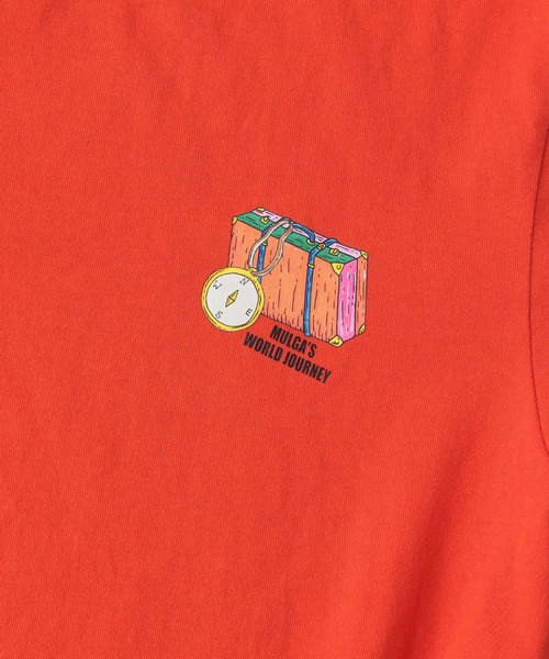 RAGEBLUE(レイジブルー)の「【MULGA THE LIFE】コラボJOURNEYプリントTシャツ(Tシャツ/カットソー・メンズ・ブルー系その他/オリーブ/オレンジ/ブラック/ホワイト・SMALL/MEDIUM/LARGE)」の21枚目の写真