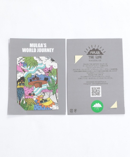 RAGEBLUE(レイジブルー)の「【MULGA THE LIFE】コラボJOURNEYプリントTシャツ(Tシャツ/カットソー・メンズ・ブルー系その他/オリーブ/オレンジ/ブラック/ホワイト・SMALL/MEDIUM/LARGE)」の22枚目の写真