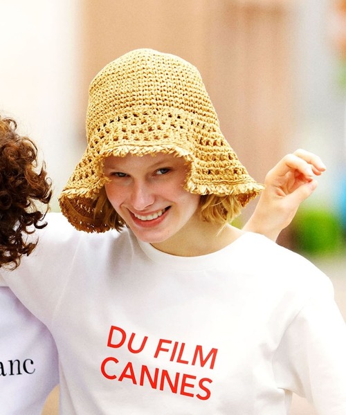 niko and...（ニコアンド）の「オリジナルペーパーアソートハット（ハット・レディース・ライトブラウン/ナチュラル/ラベンダー/ブラック/レッド・FREE）」の3枚目の写真