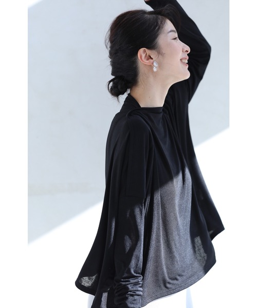 cawaii（カワイイ）の「UV服に見えない！ UVボレロ（カーディガン/ボレロ・レディース・ブラック・FREE）」の8枚目の写真