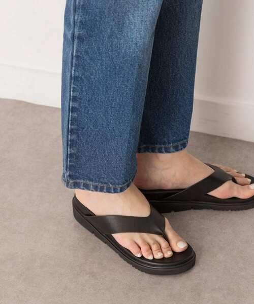 RODE SKO（ロデスコ）の「厚底トングサンダル（サンダル・レディース・ホワイト/ブラック・37/38）」の12枚目の写真