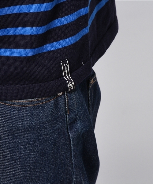 CIAOPANIC TYPY(チャオパニックティピー)の「ハイツイストマリンボーダーニット(ニット/セーター・メンズ・その他/グレー/ネイビー/ブラック/ホワイト・MEDIUM/LARGE/SMALL)」の13枚目の写真