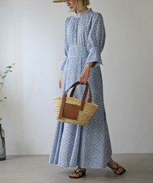 UNFIELD | 【2022 S/S New Arrival】花柄パイピングワンピース(ワンピース)