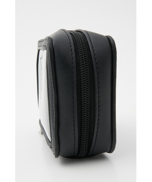 AZUL by moussy(アズールバイマウジー)の「WITH MIRROR CLEAR POUCH/ウィズミラークリアポーチ(ポーチ・レディース・ブラック/ブラック系その他・FREE)」の10枚目の写真