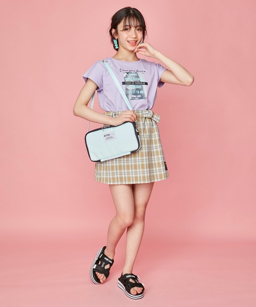 JENNI love(ジェニィラブ)の「2ROOMマルチショルダー(ショルダーバッグ・キッズ・ブラック/ラベンダー/ミント・F)」の19枚目の写真