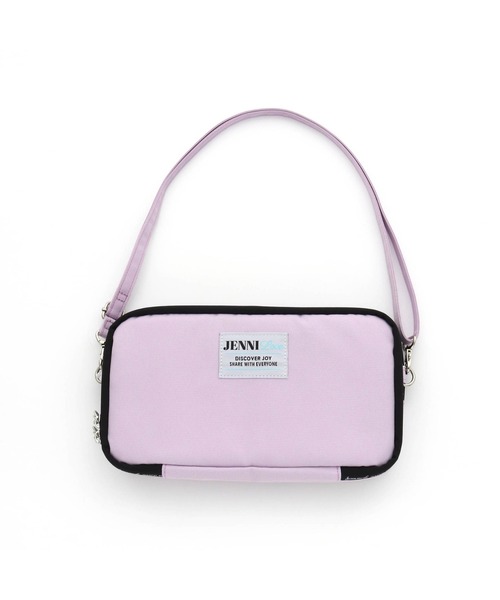 JENNI love(ジェニィラブ)の「2ROOMマルチショルダー(ショルダーバッグ・キッズ・ブラック/ラベンダー/ミント・F)」の17枚目の写真