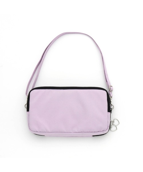 JENNI love(ジェニィラブ)の「2ROOMマルチショルダー(ショルダーバッグ・キッズ・ブラック/ラベンダー/ミント・F)」の13枚目の写真