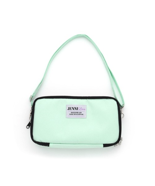 JENNI love(ジェニィラブ)の「2ROOMマルチショルダー(ショルダーバッグ・キッズ・ブラック/ラベンダー/ミント・F)」の15枚目の写真