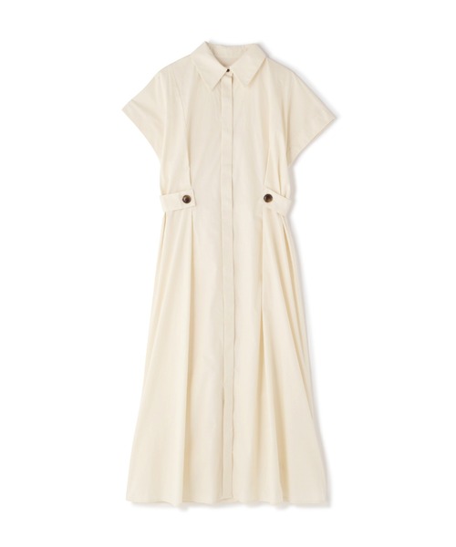 N.（N. Natural Beauty Basic）（エヌエヌナチュラルビューティーベーシック）の「【S Size Line】◆サイドボタンベルトシャツワンピース（シャツワンピース・レディース・オフホワイト/ブラウン/ブルー/ネイビー・SMALL/MEDIUM）」の21枚目の写真