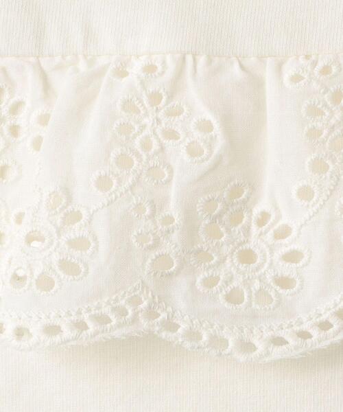 green label relaxing（グリーンレーベルリラクシング）の「TJ スクエア レース プルオーバー 100cm-130cm（Tシャツ/カットソー・キッズ・ダークグレー/オフホワイト/ライラック・110cm/120cm/130cm/100cm）」の13枚目の写真