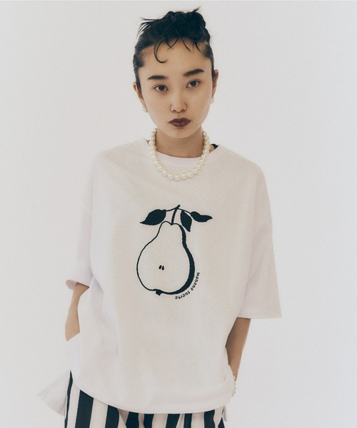 manana suerte（マニャーナスエルテ）の「フルーツプリントTシャツ（Tシャツ/カットソー・レディース・その他2/その他1/その他3・FREE）」の3枚目の写真