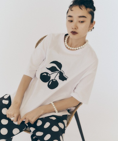 manana suerte（マニャーナスエルテ）の「フルーツプリントTシャツ（Tシャツ/カットソー・レディース・その他2/その他1/その他3・FREE）」の4枚目の写真