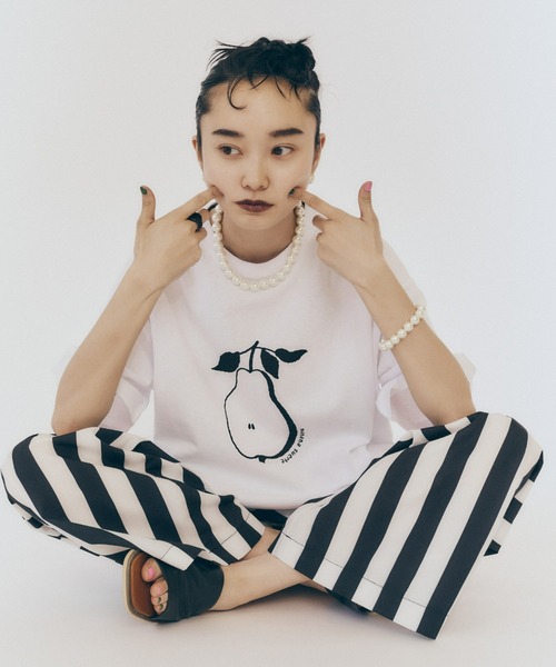 manana suerte（マニャーナスエルテ）の「フルーツプリントTシャツ（Tシャツ/カットソー・レディース・その他2/その他1/その他3・FREE）」の9枚目の写真