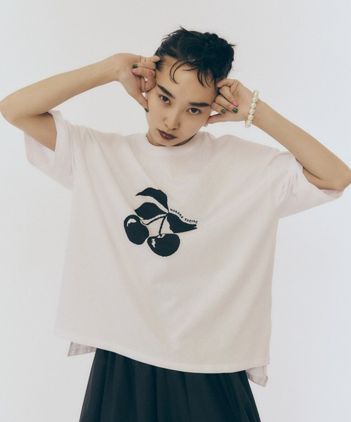 manana suerte（マニャーナスエルテ）の「フルーツプリントTシャツ（Tシャツ/カットソー・レディース・その他2/その他1/その他3・FREE）」の5枚目の写真