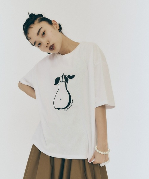 manana suerte（マニャーナスエルテ）の「フルーツプリントTシャツ（Tシャツ/カットソー・レディース・その他2/その他1/その他3・FREE）」の11枚目の写真